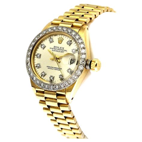 rolex woman watch 8570f 18k